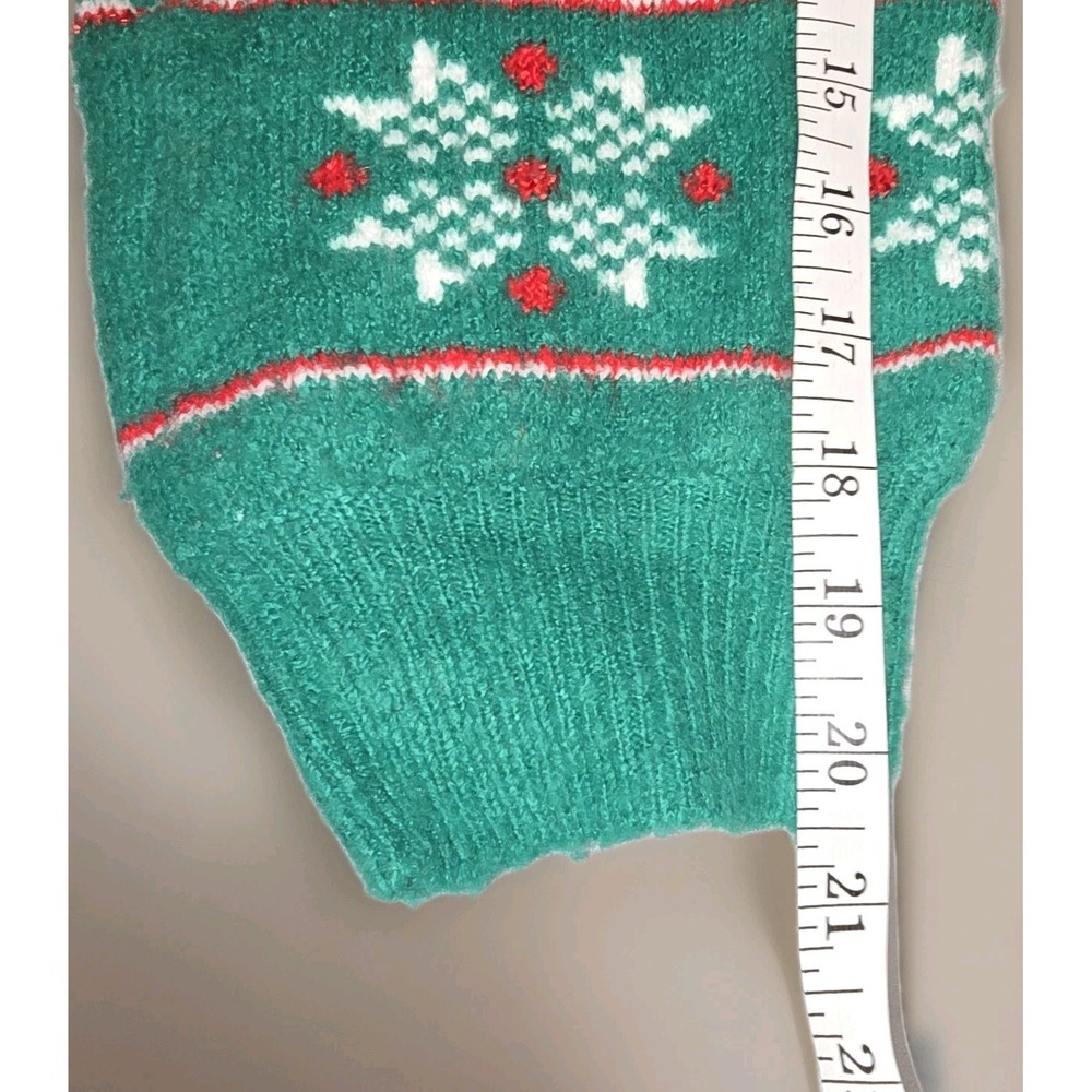 A Little Bit Naughty, A Little‎ Bit Nice Cropped Christmas Sweater – XL - Picture 5 of 9